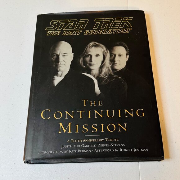 Star Trek The Next Generation The Continuing Mission A Tenth Anniversary Tribute - Picture 1 of 10